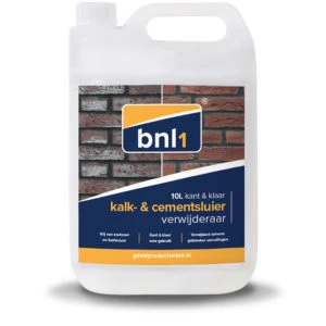 BNL1 - Kalk- en cementsluier verwijderaar